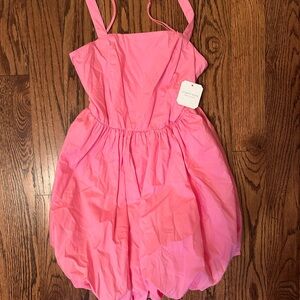 Casual Pink Mini Dress